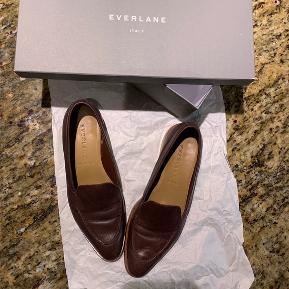 Everlane Shoes - Everlane The Modern Loafer in Burgundy
